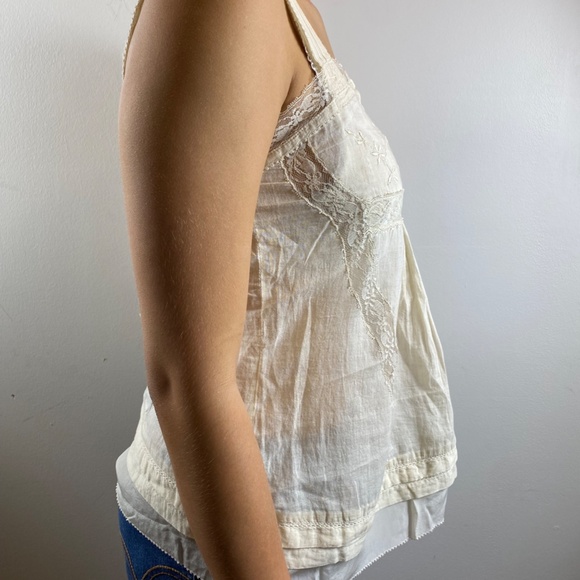 STEPHANIE VAILLE PARIS DELICATE BUTTON-UP CAMISOLE SZ S - Picture 10 of 12